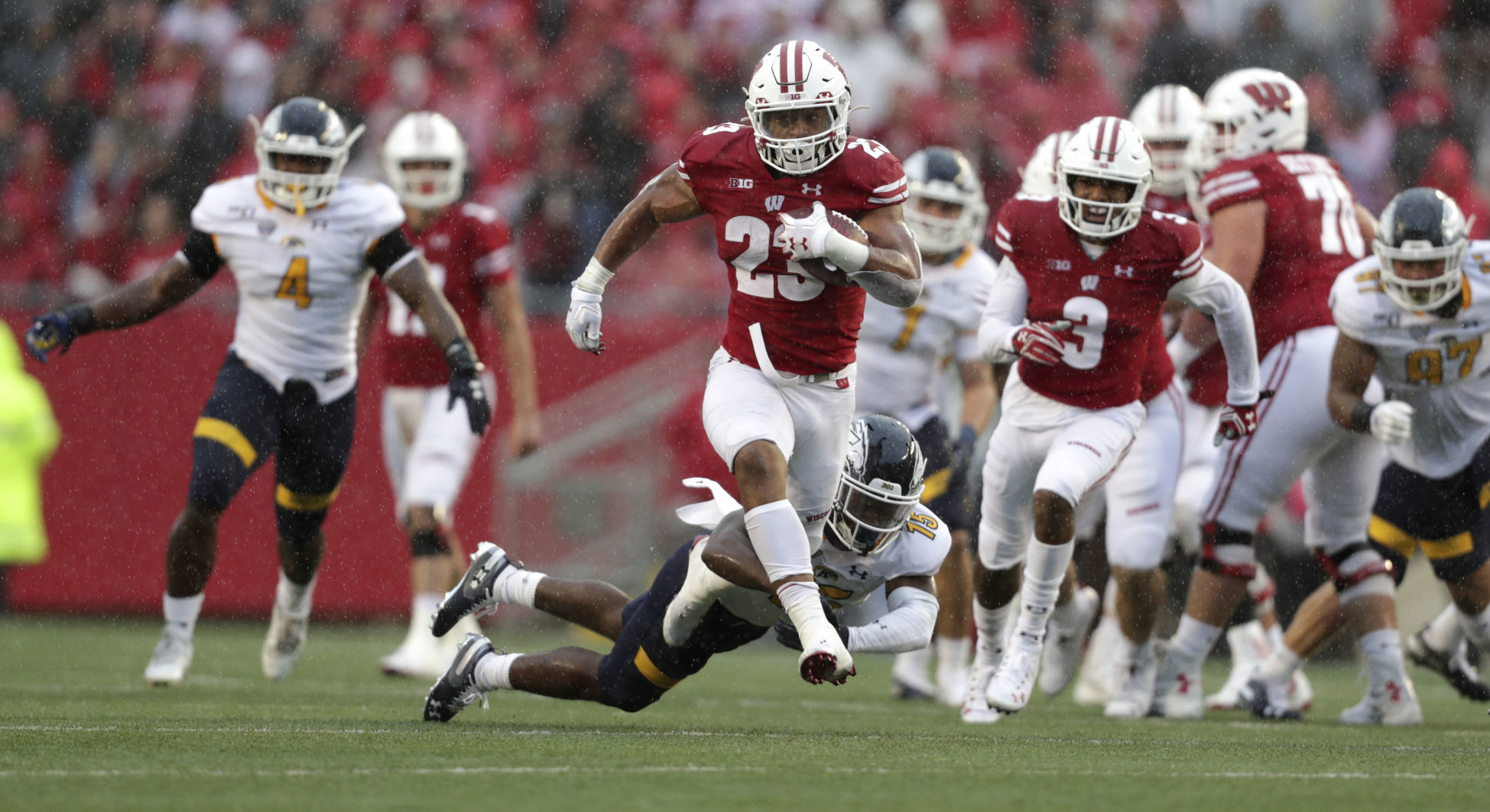 Badgers 48, Golden Flashes 0